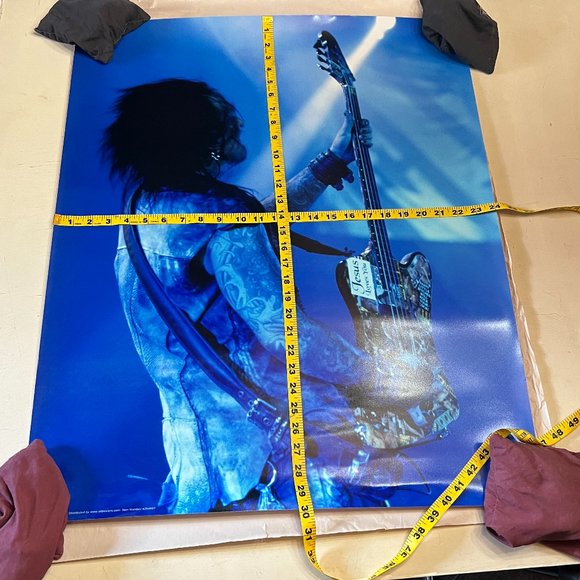 MINT/NM Motley Crue's Nikki Sixx Poster 24" x 30" - Picture 2 of 3
